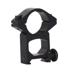 2pcs Outdoor Tactical Equipment 25.4mm High Profile Sight Installation Ring 11mm Optical Sight Base (Option: 1Pcs)